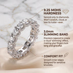 🔥 Final Flash Sale: 90% OFF-The Timeless Elegance - Premium Moissanite Eternity Band🔥
