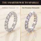 🔥 Final Flash Sale: 90% OFF-The Timeless Elegance - Premium Moissanite Eternity Band🔥